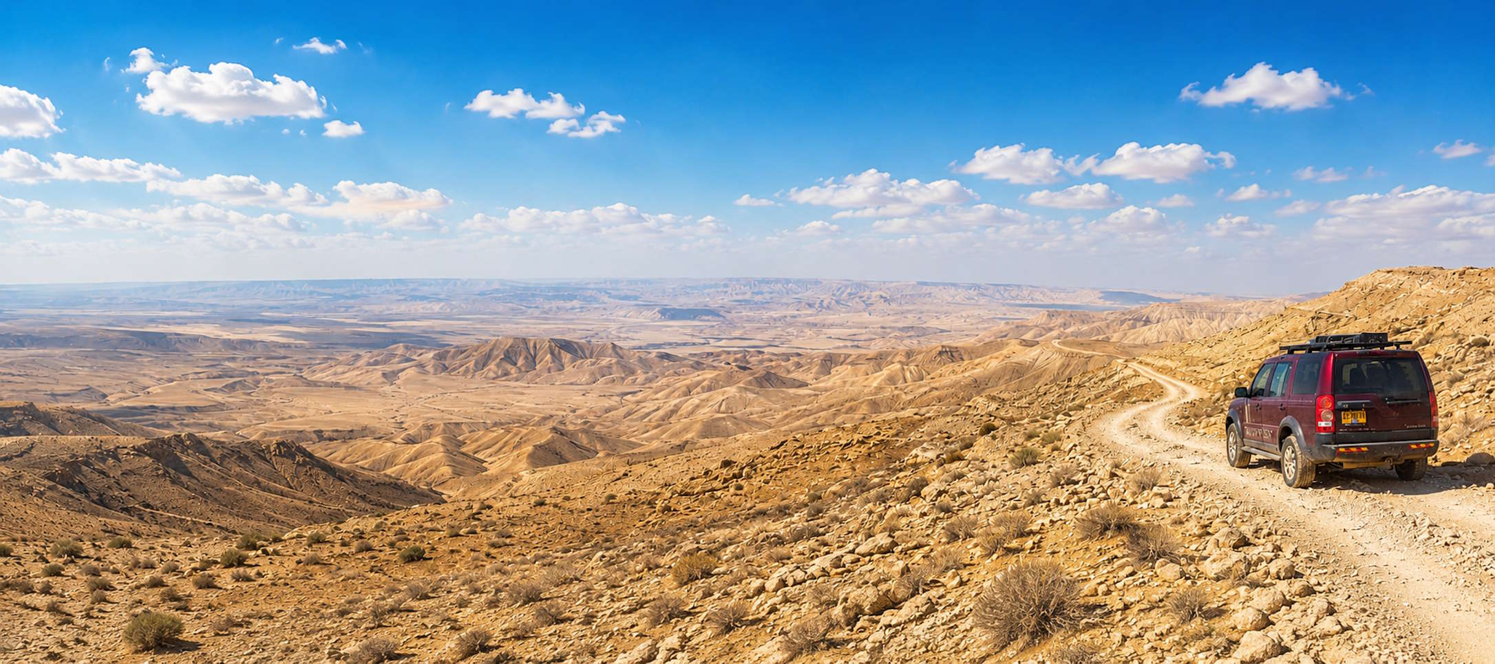 רכב שטח בשביל מדברי